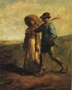 Jean Francois Millet Going to work oil painting on canvas